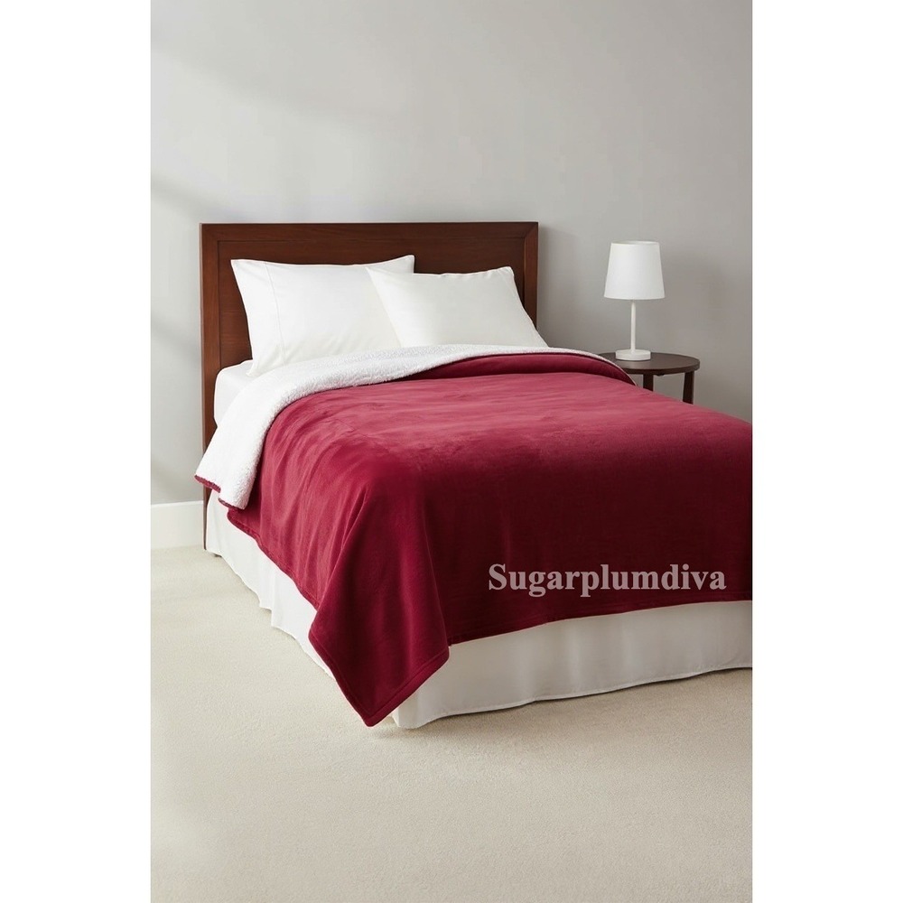 Bedsure Sherpa Twin Blanket Ultra Soft‎ Warm Winter Fuzzy Cozy Bedding NWT